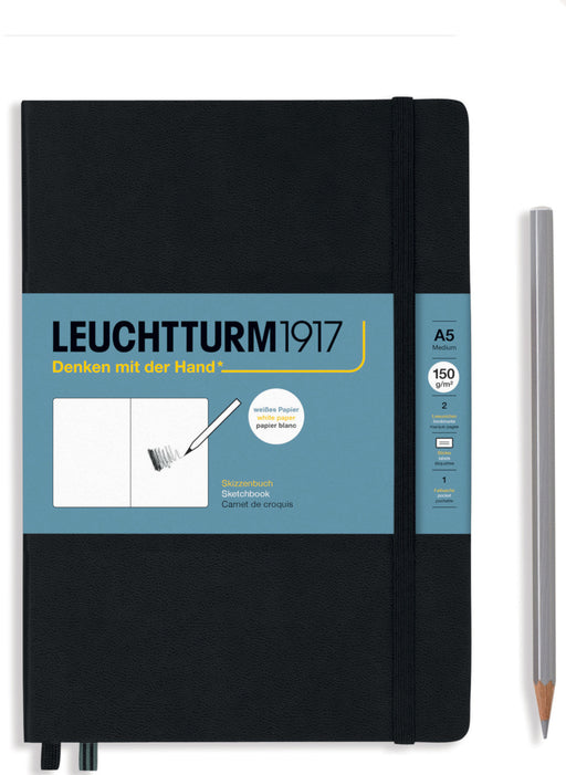 Leuchtturm Black Sketchbook (A5) 