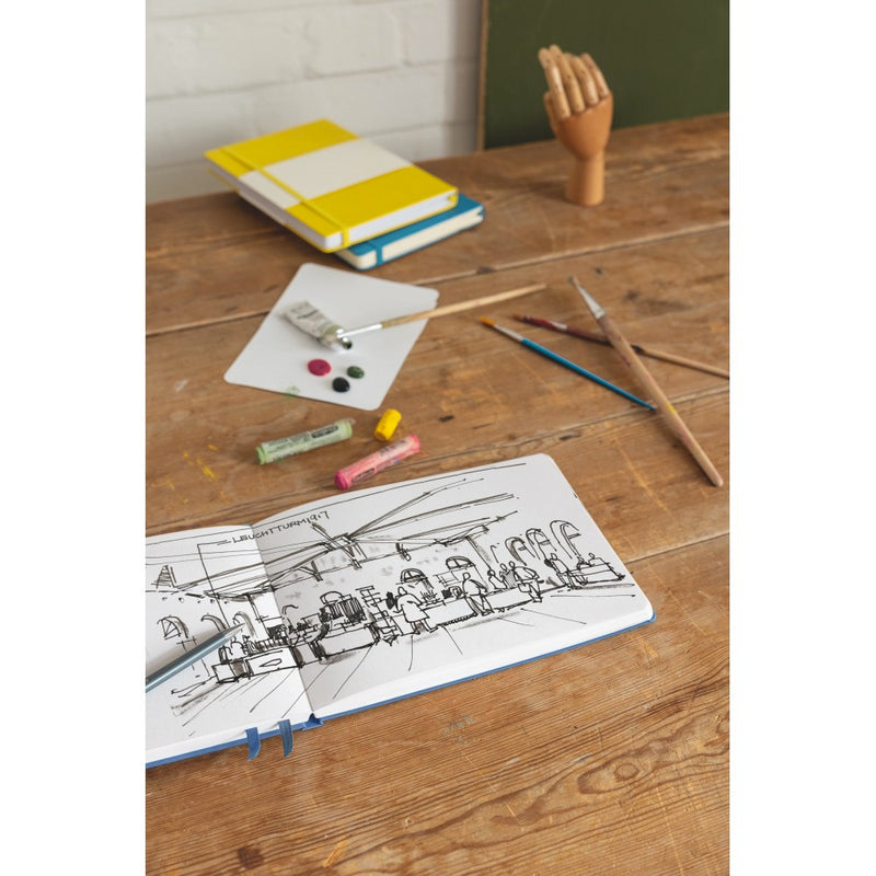 Leuchtturm1917 Sketchbook Medium (A5), Landscape - Lemon