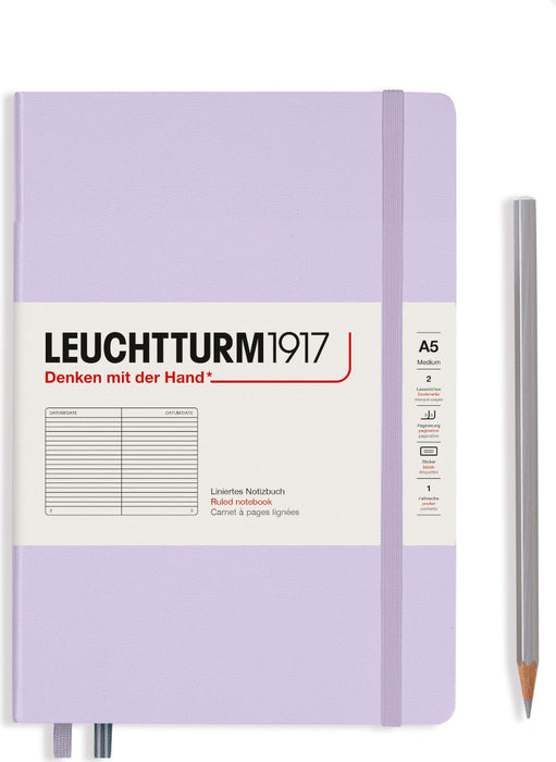Leuchtturm Hardcover (A5) - Lilac Lined