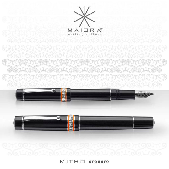 Maiora Mitho Fountain Pen - Oronero - Medium