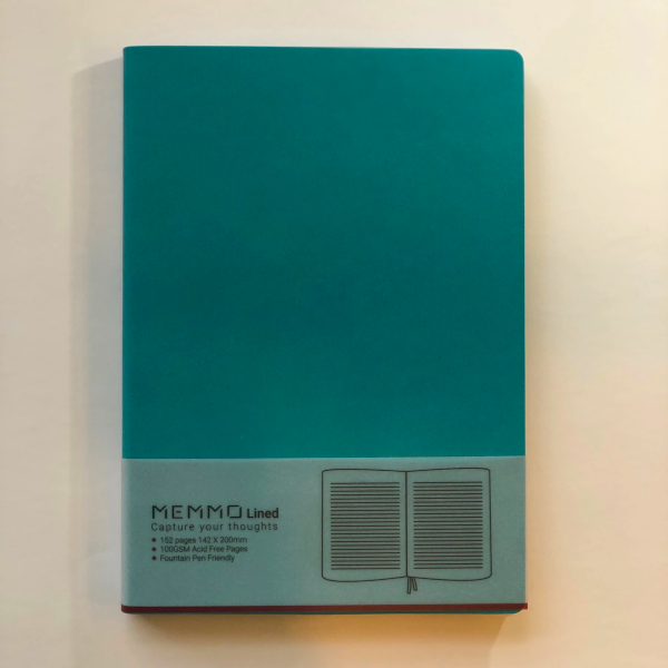 *Clearance* MEMMO Notebook - Tiffany - A5 - Lined