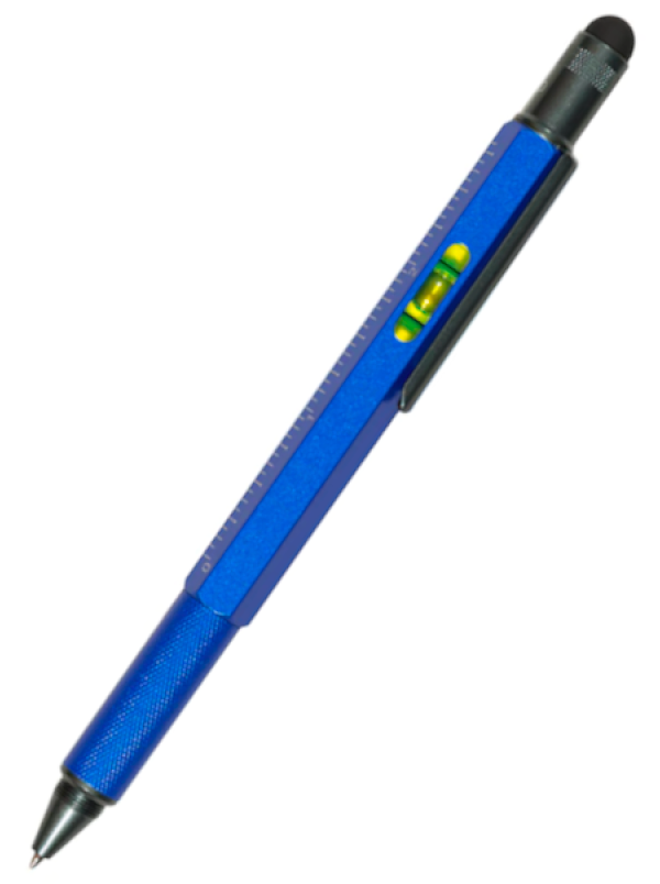 MEMMO Level Stylus Tool Pen - Blue