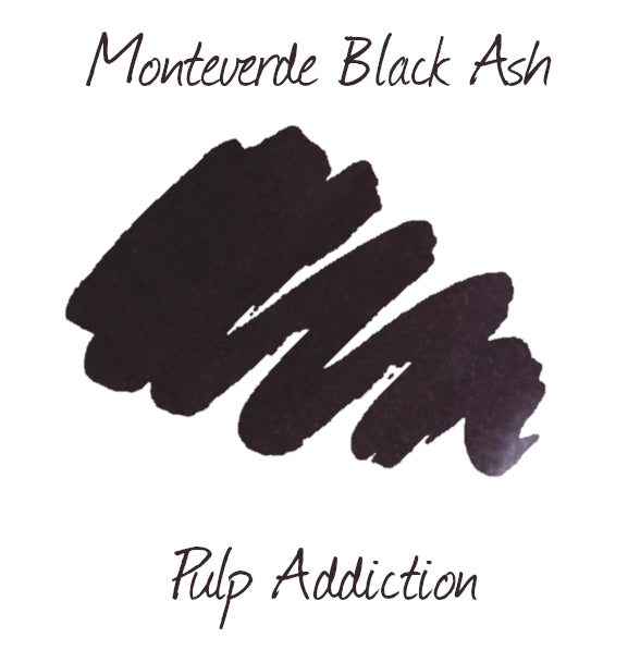 Monteverde Black Ash - 30ml Ink Bottle