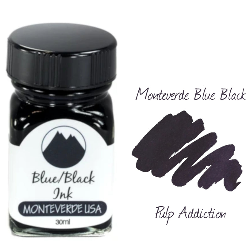 Monteverde Blue Black - 30ml Ink Bottle