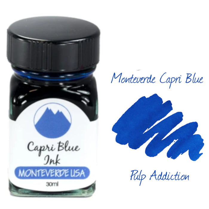 Monteverde Capri Blue - 30ml Ink Bottle