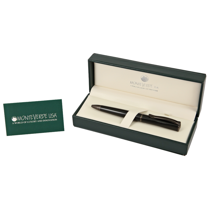 Monteverde Impressa Ballpoint - Black Gun Metal
