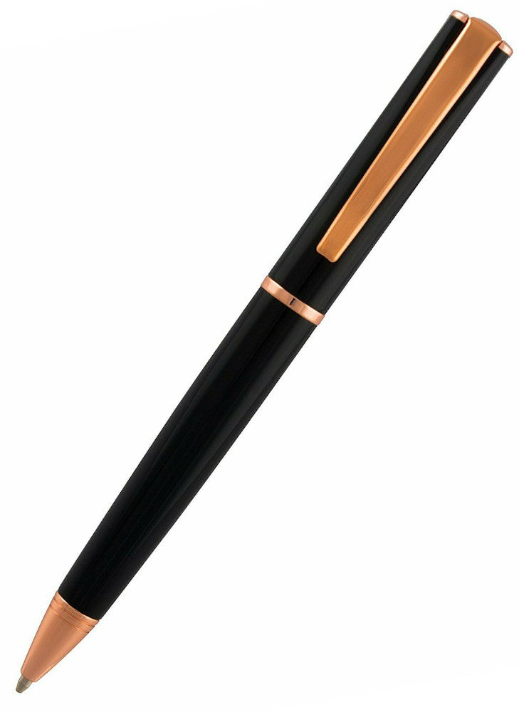 Monteverde Impressa Ballpoint - Black Rose Gold