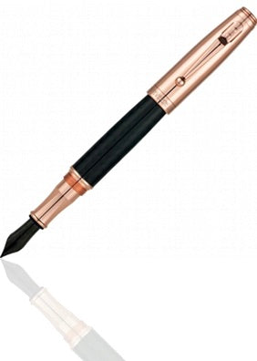 Monteverde Invincia Rose Gold Fountain Pen - F