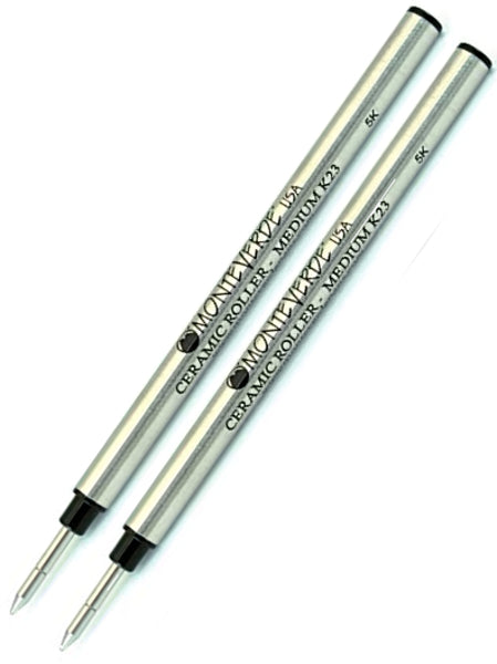 Monteverde K232BK Pelikan Medium Black Ceramic Rollerball Refills