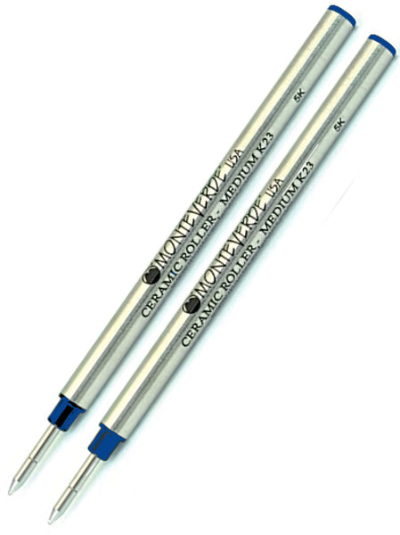 Monteverde K232 Pelikan Medium Blue Ceramic Rollerball Refills