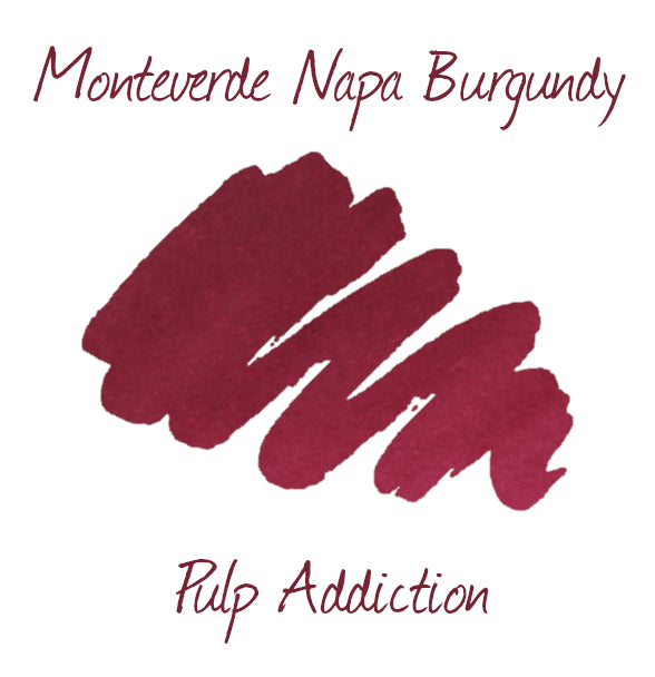 Monteverde Napa Burgundy - 2ml Ink Sample