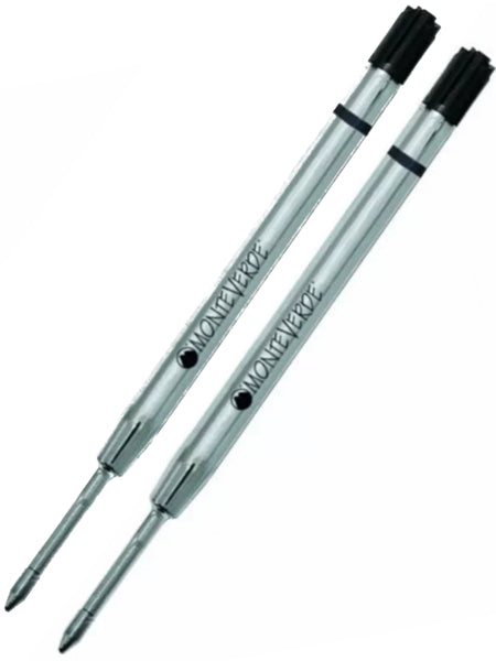 Monteverde P422BK Parker Ceramic Fine Black Gel Ballpoint Refills