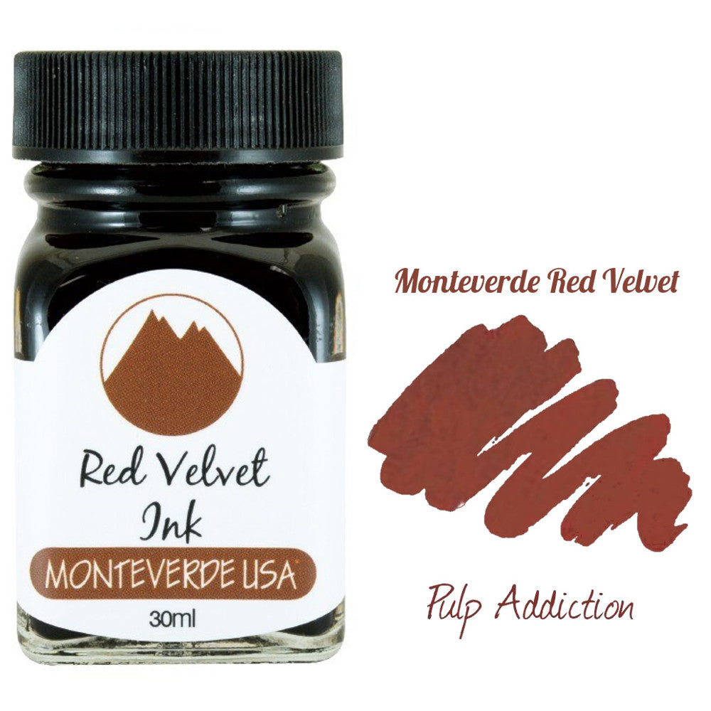 Monteverde Red Velvet - 30ml Ink Bottle — Pulp Addiction