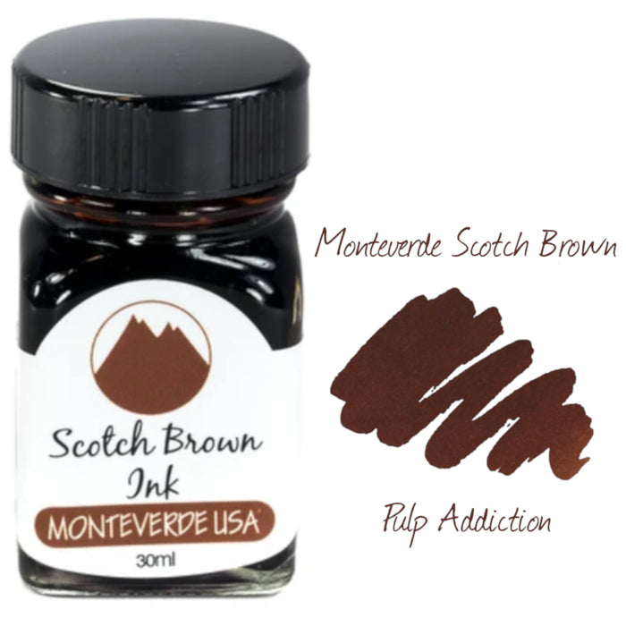 Monteverde Scotch Brown - 30ml Ink Bottle