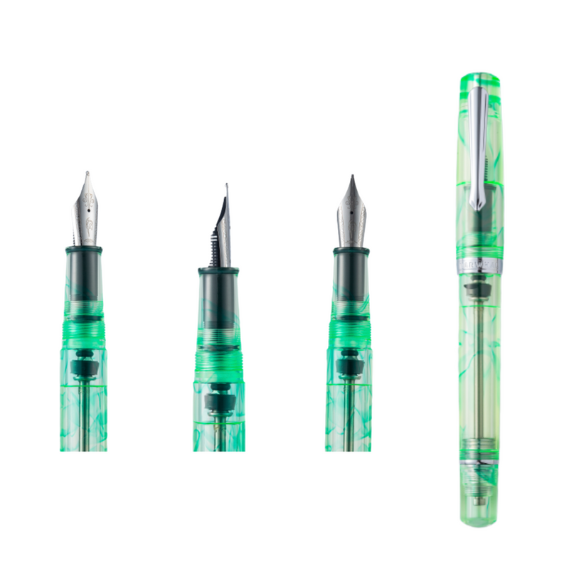 Nahvalur Original Plus Fountain Pen - Altifrons Green