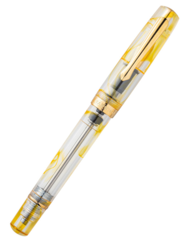 Nahvalur Original Plus Fountain Pen - Gold Ocellatus
