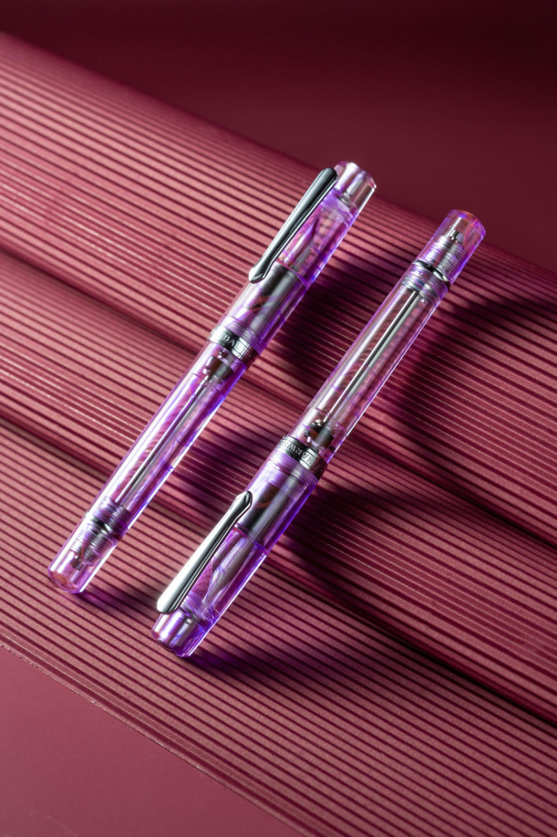 Nahvalur Original Plus Fountain Pen - Melacara Purple
