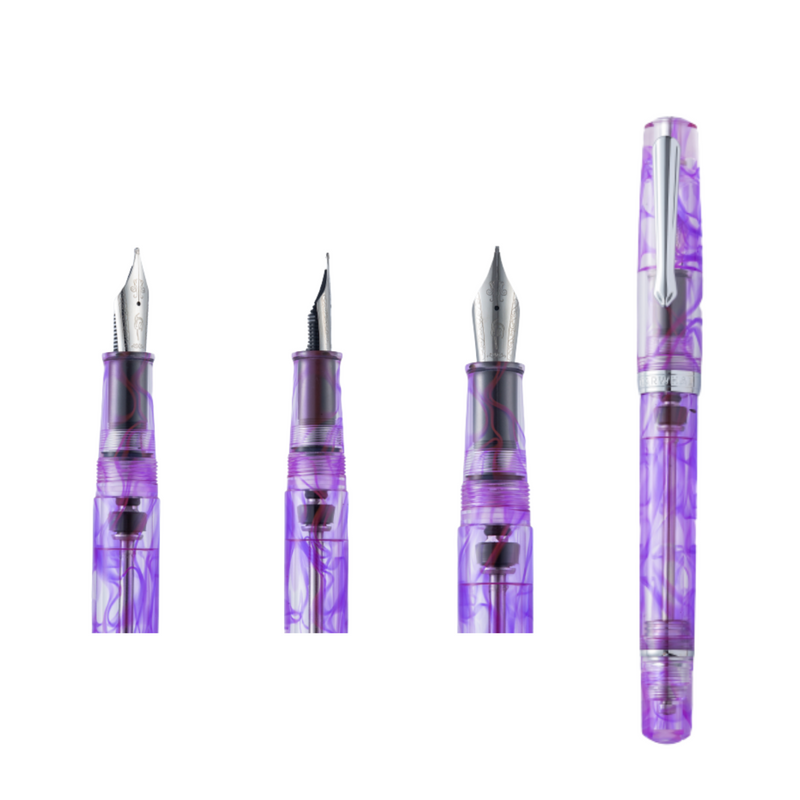 Nahvalur Original Plus Fountain Pen - Melacara Purple