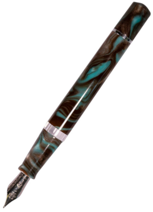 Nahvalur Fountain Pen Schuylkill - Chromis Teal - Stub