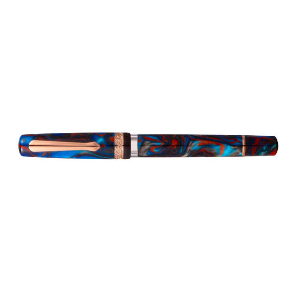 Narwhal (Nahvalur) Schuylkill Fountain Pen - Dragonet Sapphire - Broad