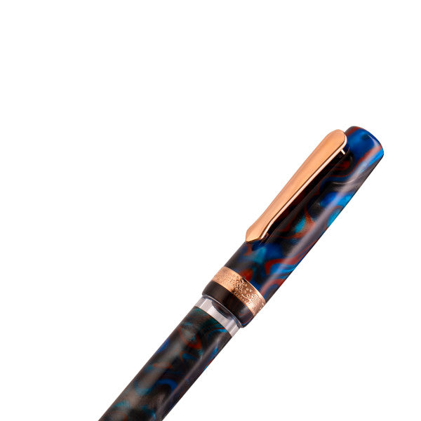 Narwhal (Nahvalur) Schuylkill Fountain Pen - Dragonet Sapphire - Medium