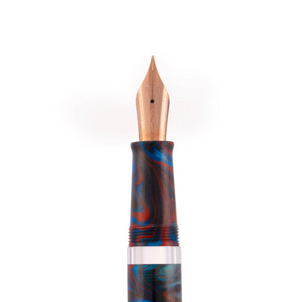 Narwhal (Nahvalur) Schuylkill Fountain Pen - Dragonet Sapphire - Fine