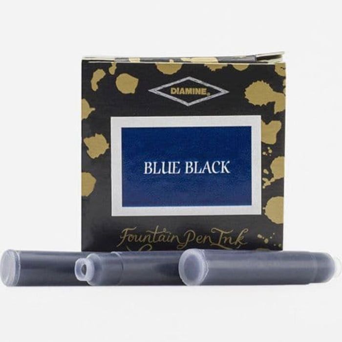 Diamine Ink Cartridges - Blue Black