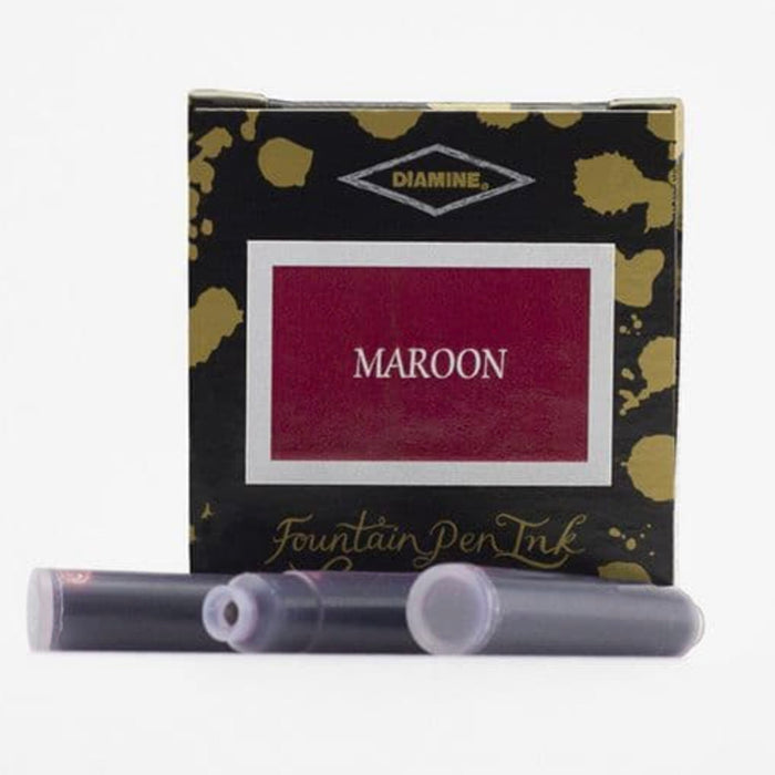 Diamine Ink Cartridges - Maroon