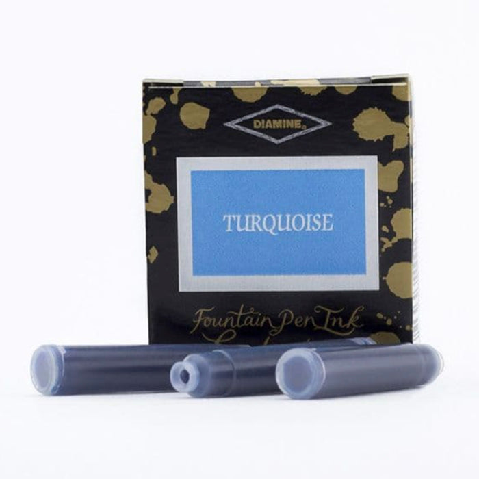 Diamine Ink Cartridges - Turquoise