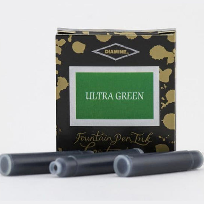 Diamine Ink Cartridges - Ultra Green
