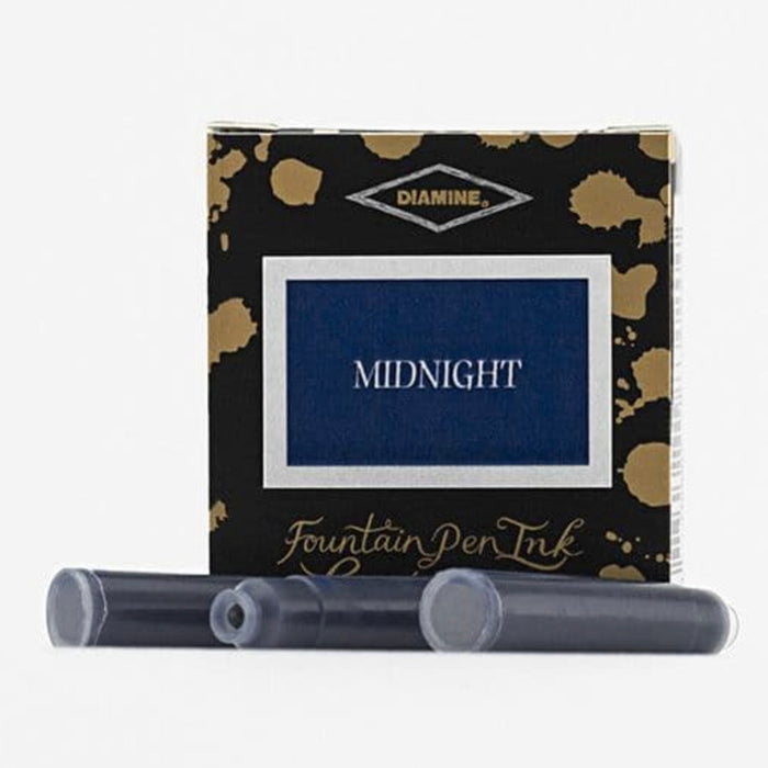Diamine Ink Cartridges - Midnight