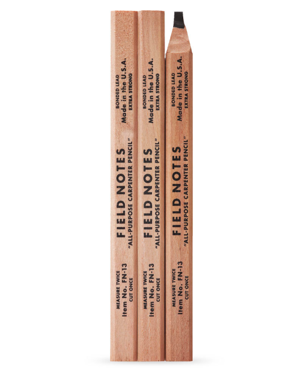 *NEW* Field Notes Carpenter Pencils 3 Pack — Pulp Addiction