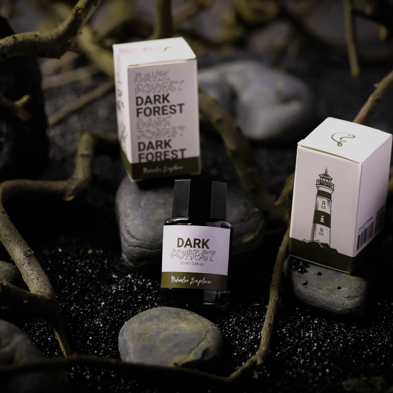 Nahvalur Explorer Ink - Dark Forest (Dark Mossy Green) - 20ml