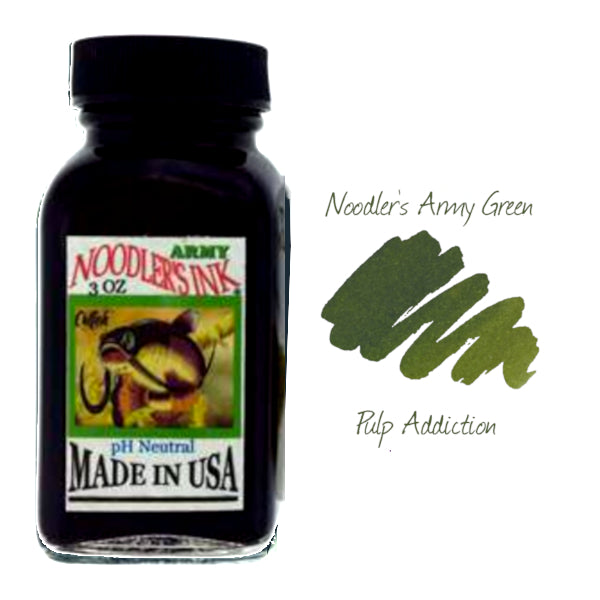 Noodler's Army Green Ink - 88ml