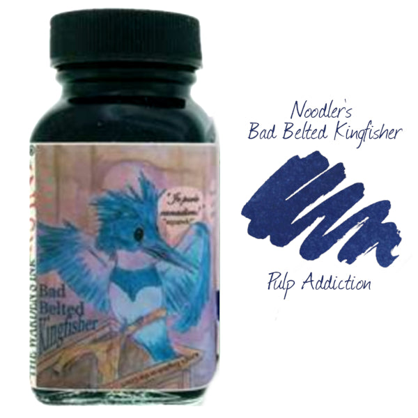 Noodler's Bad Belted Kingfisher Ink - 88ml