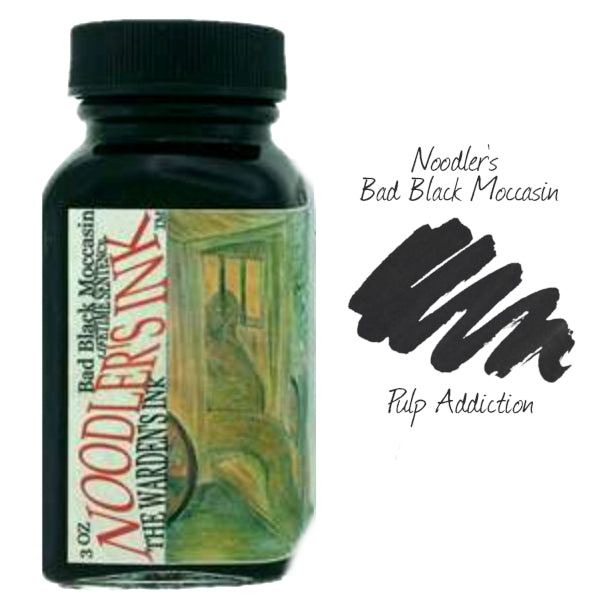 Noodler's Bad Black Moccasin Ink - 88ml
