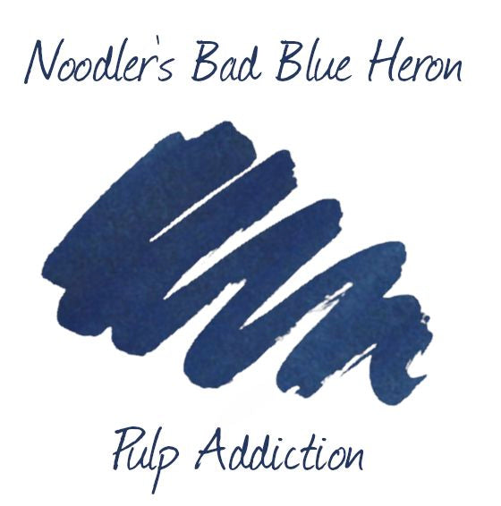 Noodler's Dark Blue Inks Sample Package (8)