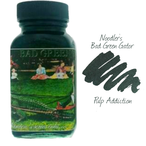 Noodler's Bad Green Gator Ink - 88ml