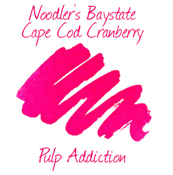 Noodler's Baystate Cape Cod Cranberry Ink