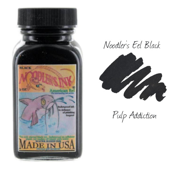 Noodler's American Eel Black Bulletproof Ink - 88ml
