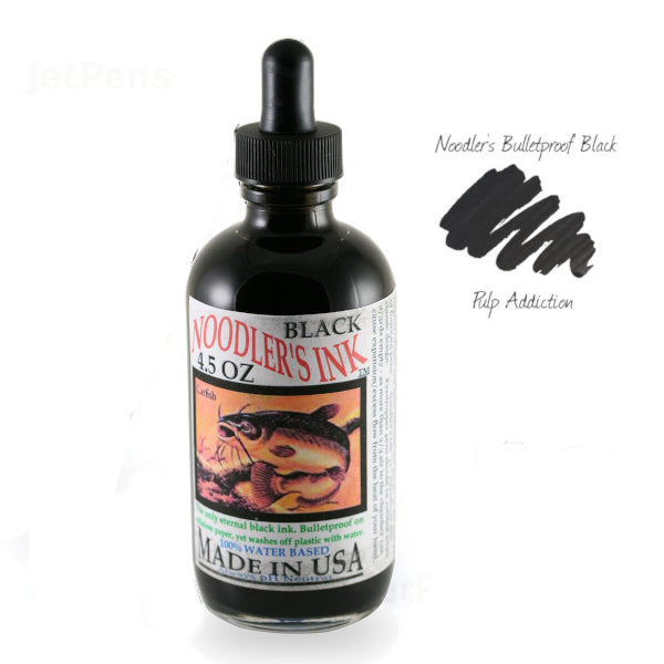 Noodler's Bulletproof Black Ink - Large Bottle 133ml