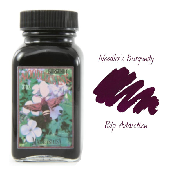 Noodler's Burgundy Ink Australia — Pulp Addiction