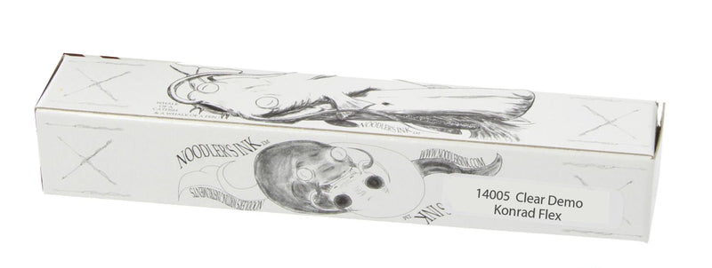 Noodler's Konrad Flex Fountain Pen - Clear Demonstrator