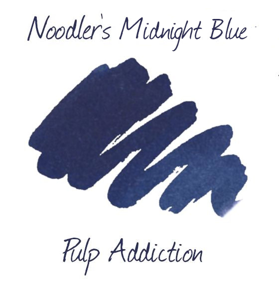 Noodler's Dark Blue Inks Sample Package (8)