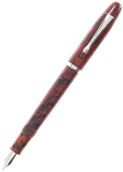 Noodler's Neponset Ebonite Flex Fountain Pen - Red Rebellion