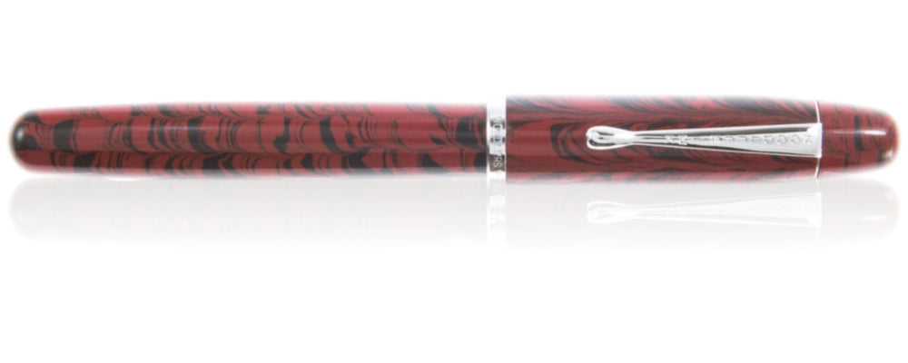 Noodler's Neponset Ebonite Flex Fountain Pen - Red Rebellion