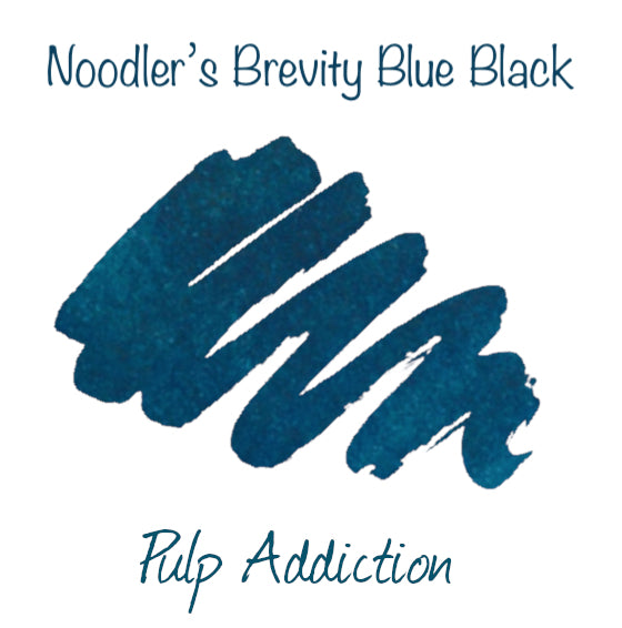 Noodler's Brevity Blue Black Ink — Pulp Addiction
