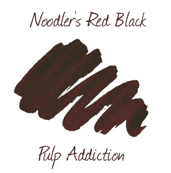 Noodler's Red Black Ink - 2ml Sample