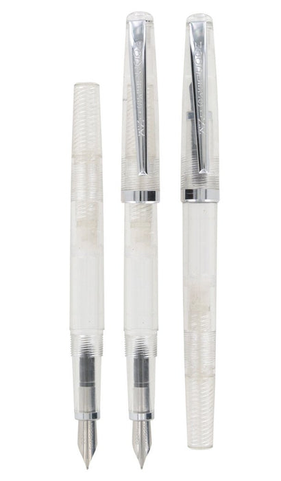Noodler's Standard Flex Fountain Pen - Clear Demonstrator