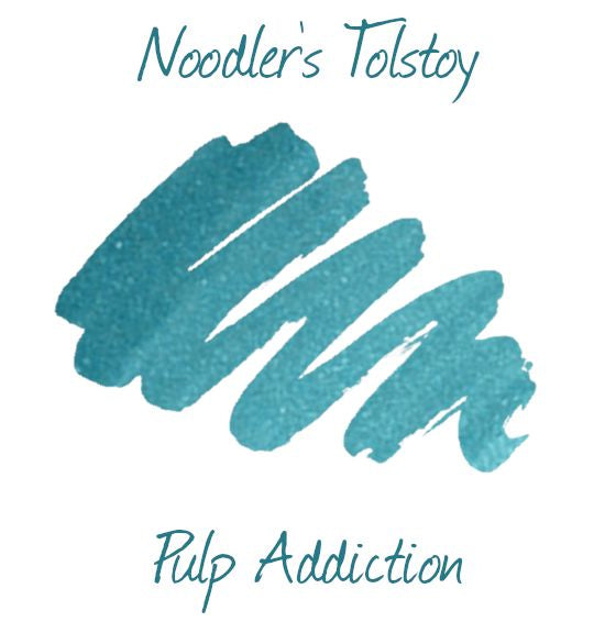 Noodler's Light Blue / Turquoise Inks Sample Package (7)